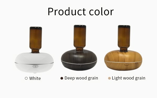 Black and white wood grain aromatherapy machine