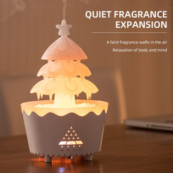 Warm luminous aroma diffuser