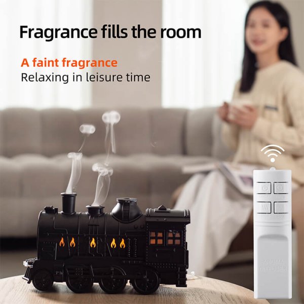 Aromatherapy machine fills the room with a light fragrance