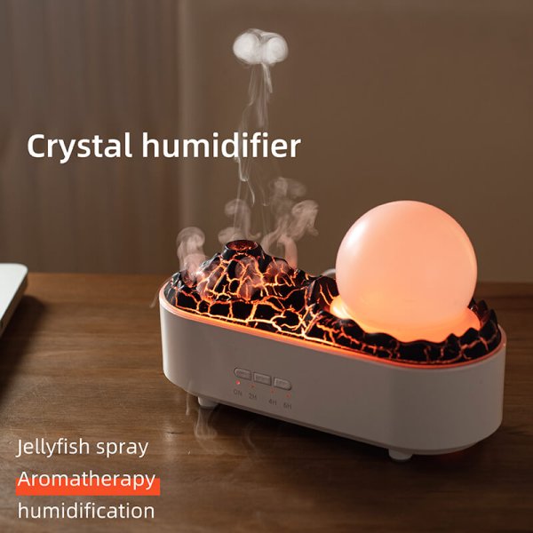 Volcano Aromatherapy Humidifier with Moon Water Tank