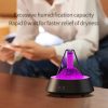 Purple Ambiance Lava Aromatherapy Diffuser fills the room with fragrance