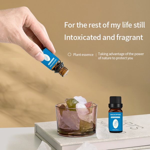 Add essential oils to a diffusing stone to diffuse fragrance