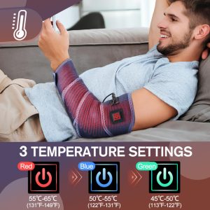 Electric elbow hot compress with three levels of temperature adjustment